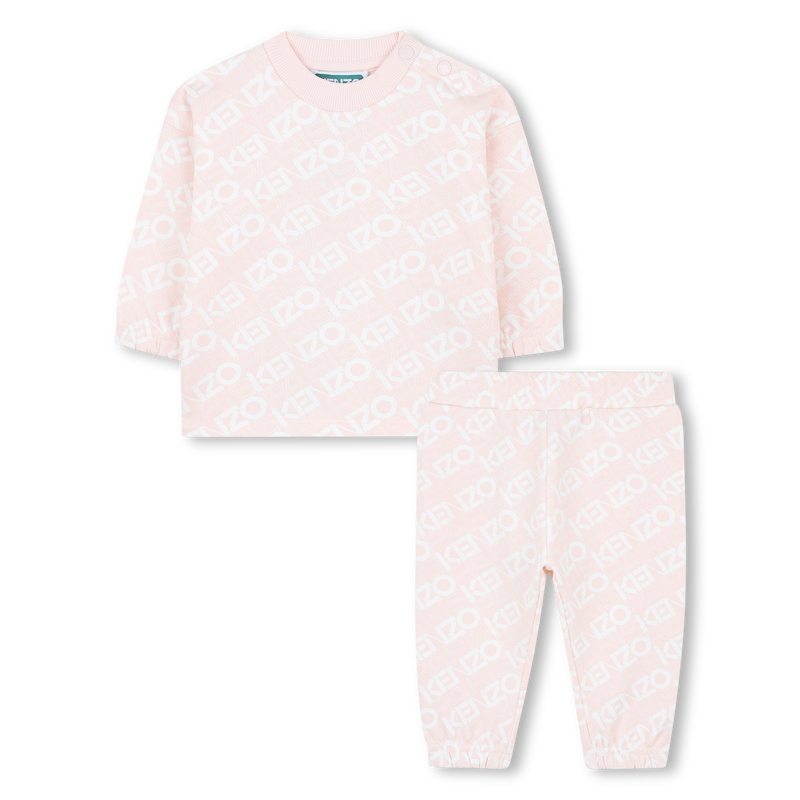 Conjunto de moletom e calça KENZO KIDS 
                    GIRL
