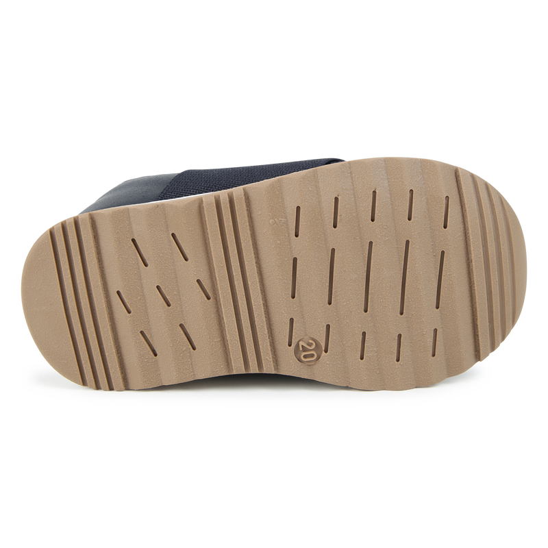 Sapatilhas bi-mat&eacute;ria el&aacute;stico BOSS 
                        BOY