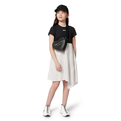 Bi-material party dress DKNY GIRL