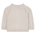 Conjunto de cardig&atilde; e cal&ccedil;as de malha MICHAEL KORS 
                    GIRL