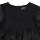 Vestido de manga curta KARL LAGERFELD KIDS 
                    GIRL