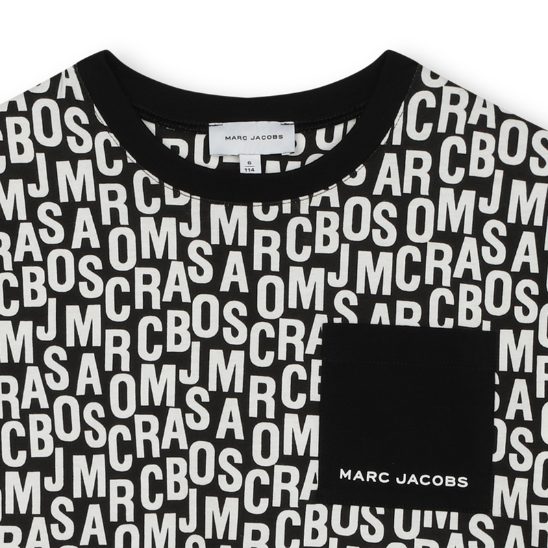 T-shirt estampada com bolso MARC JACOBS 
                    UNISEX