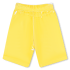 Bermudas molet&atilde;o com bordado MARC JACOBS 
                    UNISEX