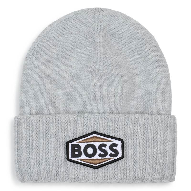 Conjunto de gorro e luvas BOSS 
                        MENINO