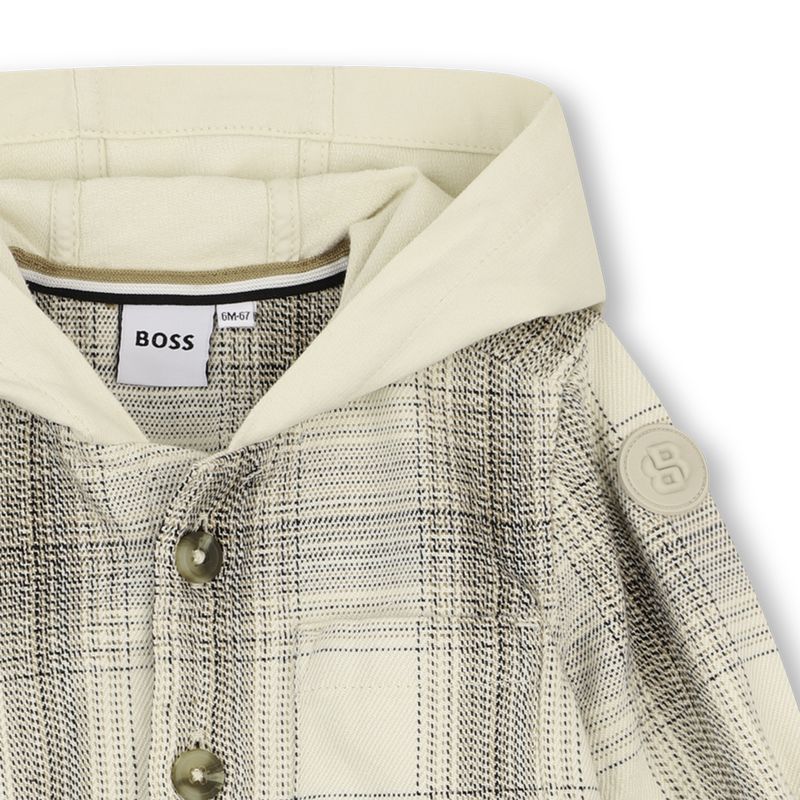 Camisa xadrez BOSS 
                        BOY