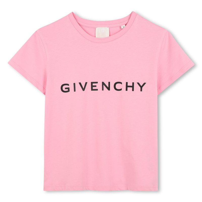T-shirt mangas curtas algodão GIVENCHY 
                    GIRL