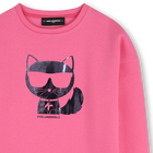 VESTIDO MANGAS COMPRIDAS KARL LAGERFELD KIDS 
                    MENINA