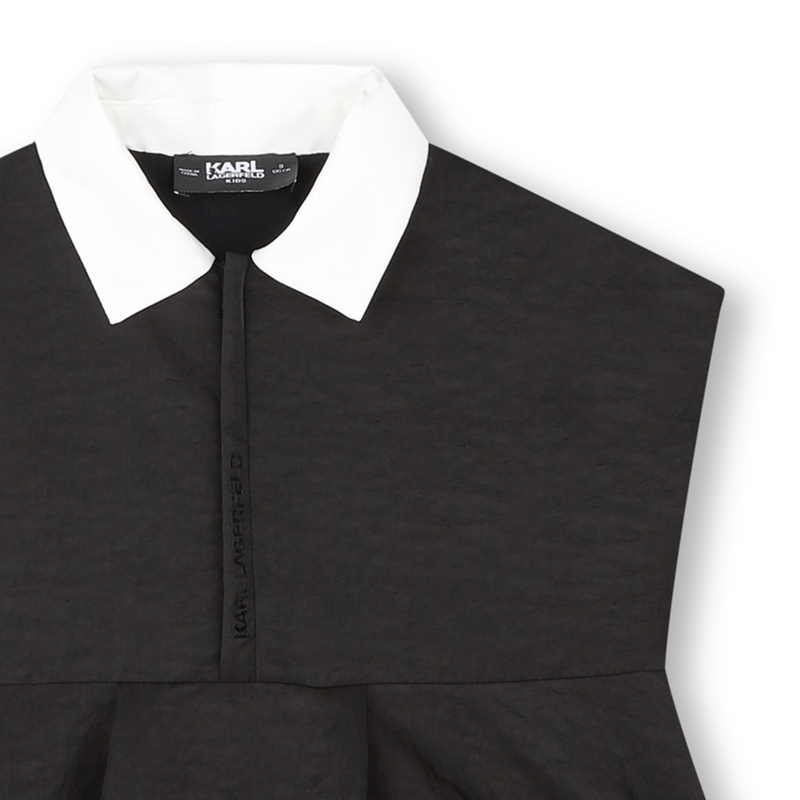Vestido de cerimónia com fecho KARL LAGERFELD KIDS 
                    GIRL