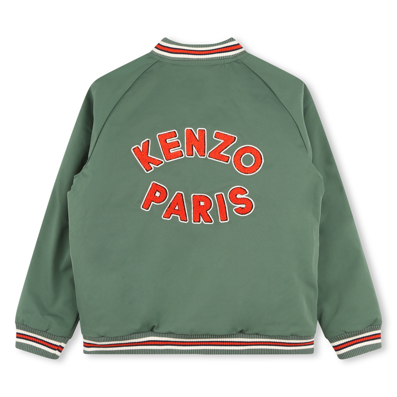 Blus&atilde;o de fecho e mangas ragl&atilde; KENZO KIDS 
                        UNISEX