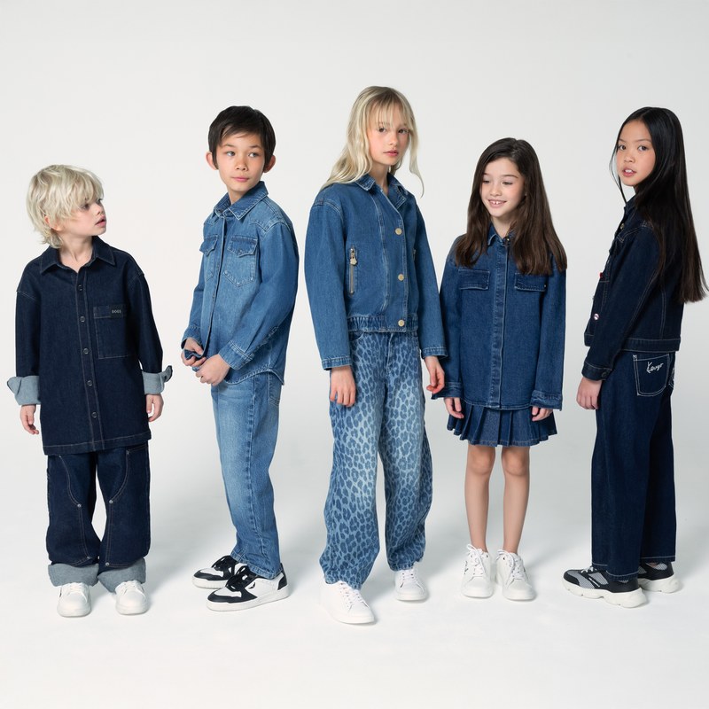 Tênis de cano baixo com cadarço KARL LAGERFELD KIDS 
                    GIRL