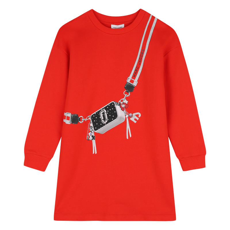 Vestido de mangas longas MARC JACOBS 
                        GIRL
