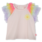 T-shirt de manga curta BILLIEBLUSH 
                    MENINA