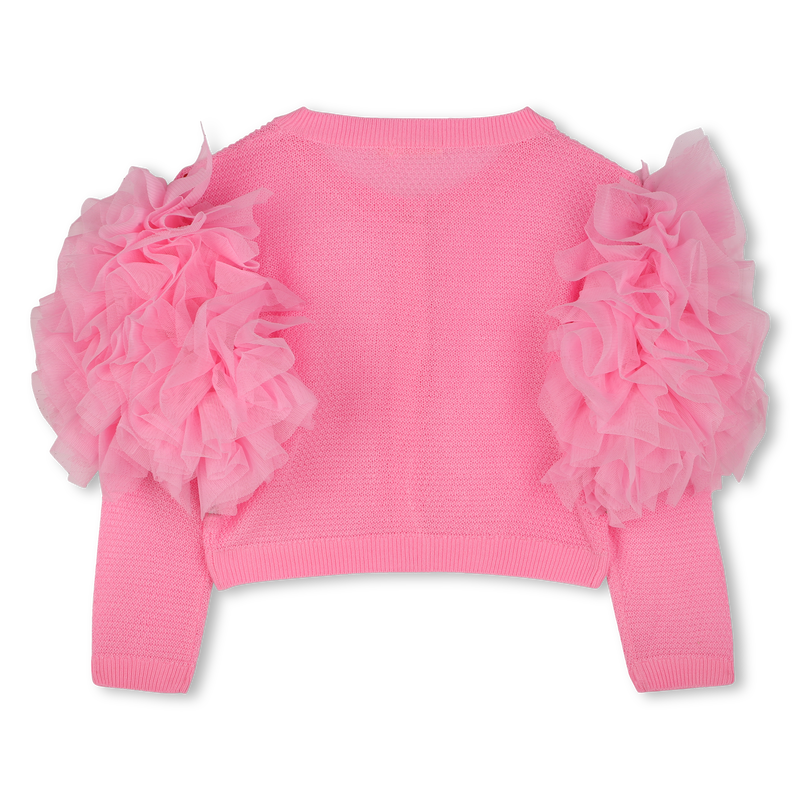 Cardigan with tulle BILLIEBLUSH 
                    GIRL