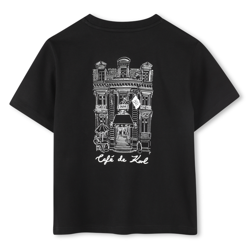 T-shirt de manga curta KARL LAGERFELD KIDS 
                        BOY