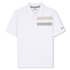 Polo corte direito com faixas BOSS 
                    BOY