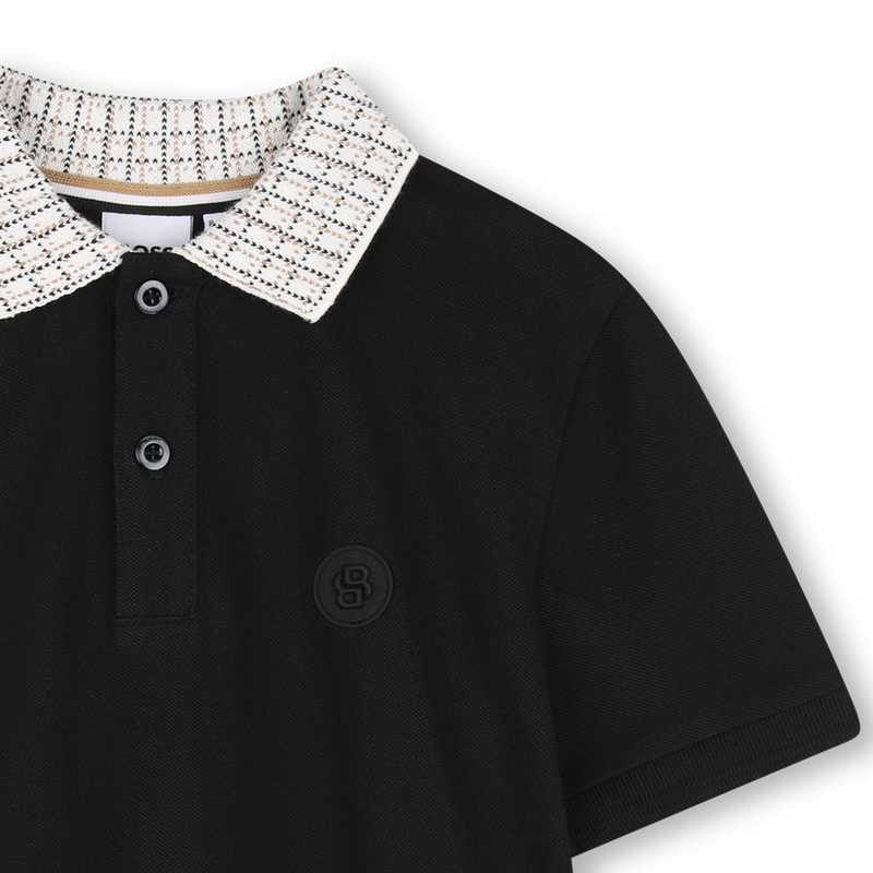 Polo de manga curta BOSS 
                        BOY