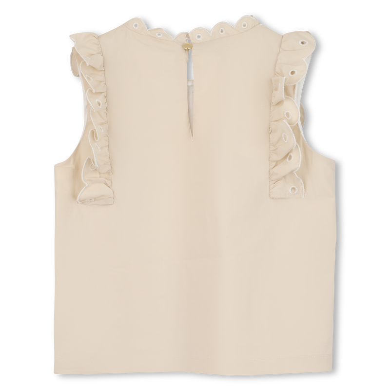 T-SHIRT BORDADO FLORAL CHLOE 
                        GIRL