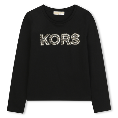 T-shirt de manga comprida em jersey MICHAEL KORS GIRL