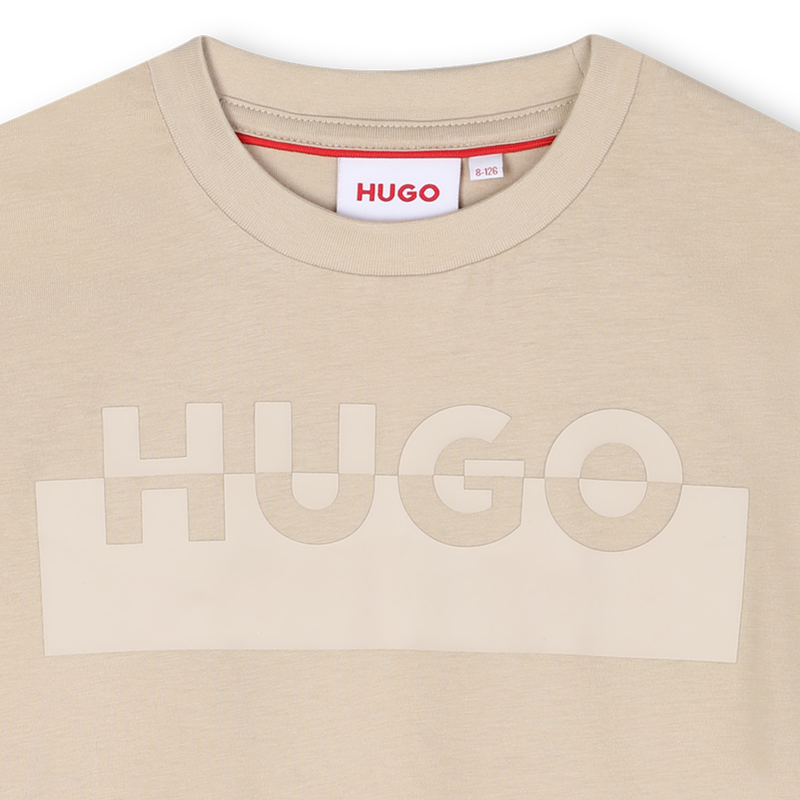 T-shirt de manga curta HUGO 
                    BOY