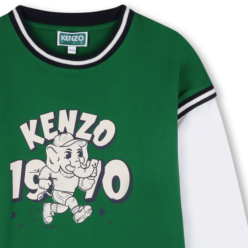 Camiseta de manga longa KENZO KIDS 
                        BOY
