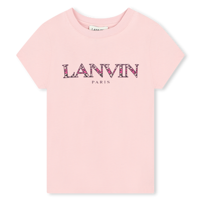 T-shirt com logótipo estampado LANVIN GIRL