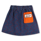 Saia de denim KENZO KIDS 
                    GIRL