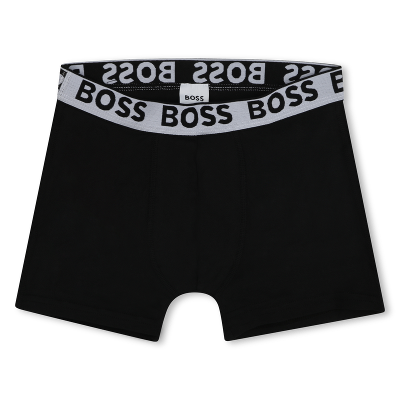 Lote de 5 boxers em algod&atilde;o BOSS 
                        BOY