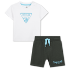 Conjunto de t-shirt e cal&ccedil;&otilde;es TIMBERLAND 
                    BOY