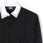 Vestido de manga comprida KARL LAGERFELD KIDS 
                    GIRL
