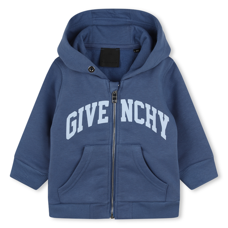Cardigã de moletão com capuz GIVENCHY 
                    BOY