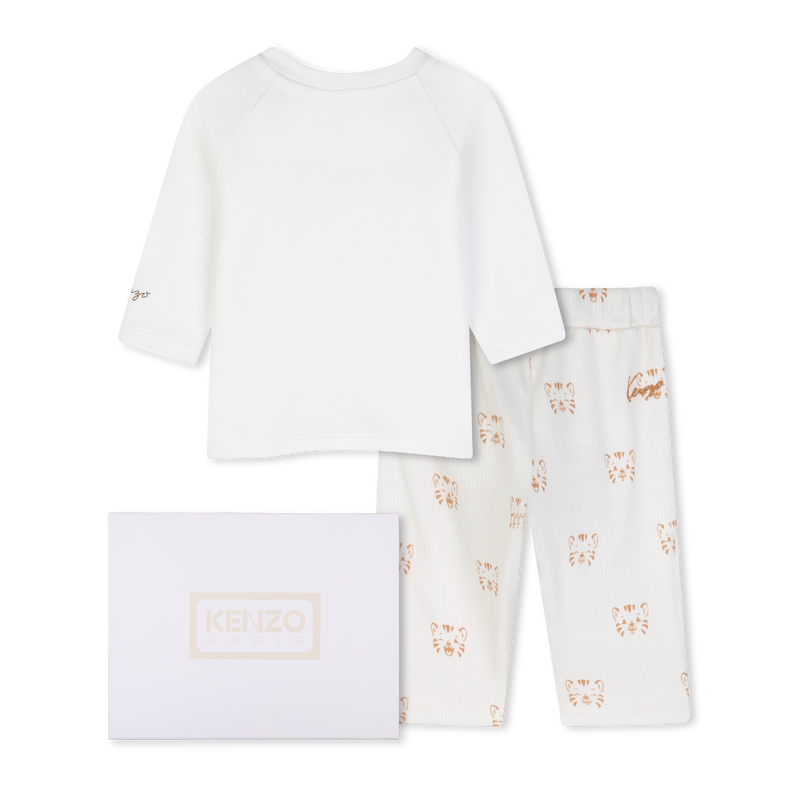 Conjunto de camiseta e cal&ccedil;a KENZO KIDS 
                        MENINO