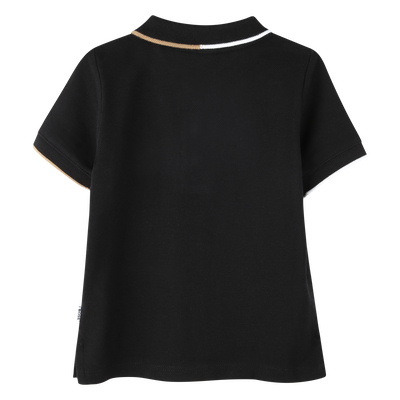 Polo de algodão às riscas BOSS BOY