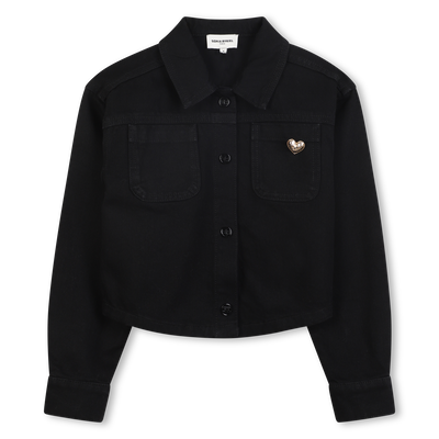 Sobre a camisa jeans SONIA RYKIEL GIRL