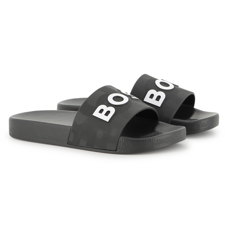 Sateado com logotipo BOSS 
                    BOY