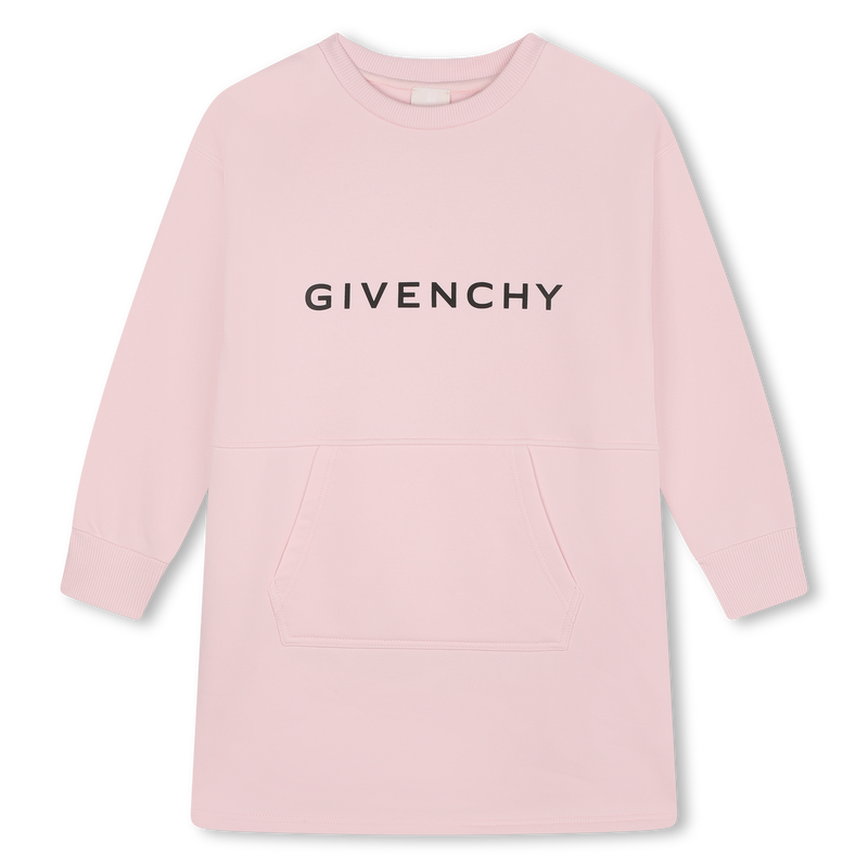 Vestido direito de moletão GIVENCHY 
                    GIRL