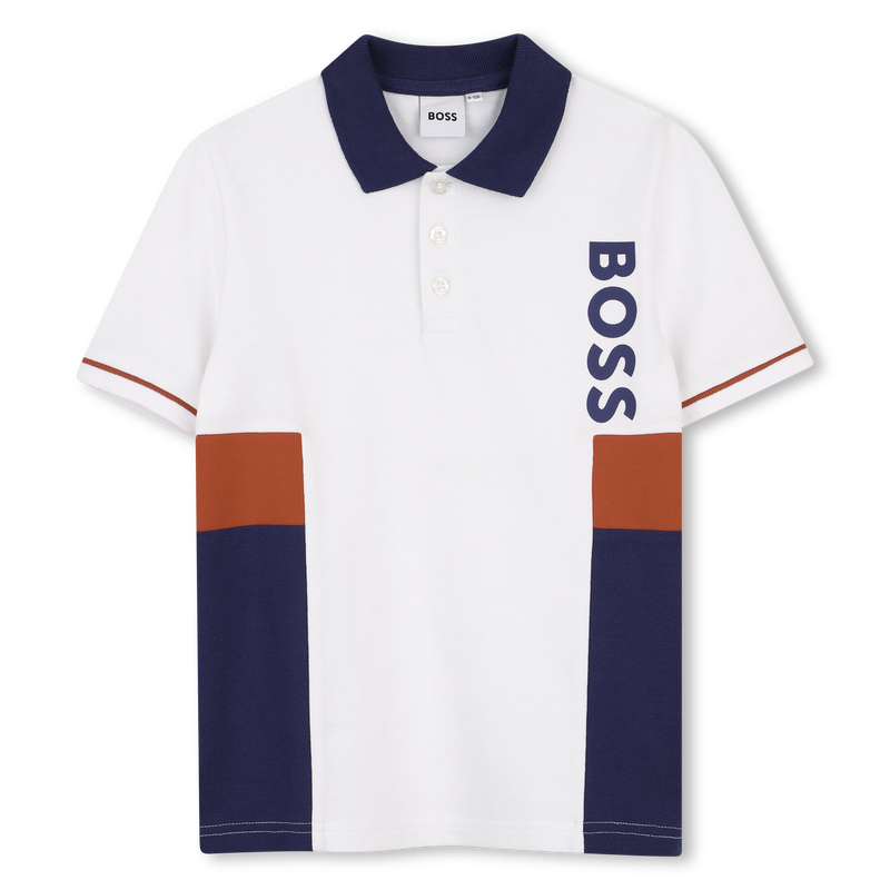 POLO MANGAS CURTAS BOSS 
                        MENINO