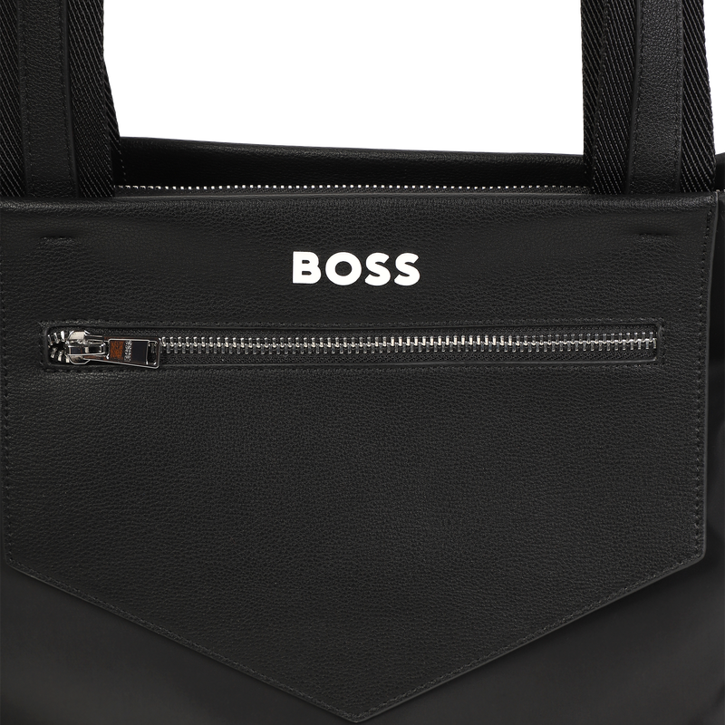 Saco muda-fraldas com fecho BOSS 
                        UNISEX