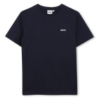 Camiseta de mangas curtas, AZUL MARINHO, hi-res