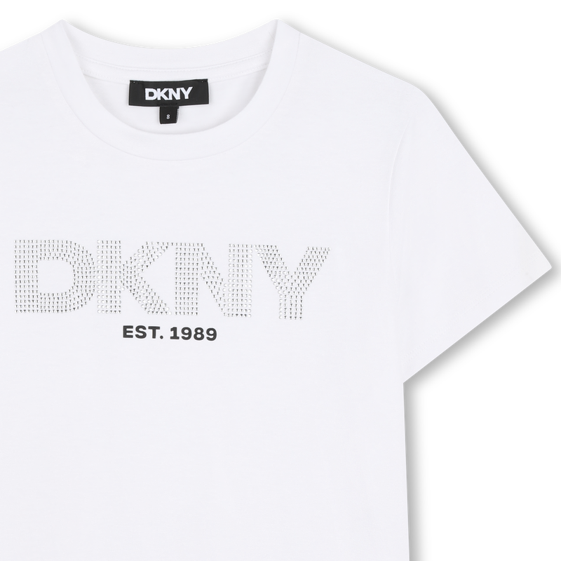 T-SHIRT DE MANGA CURTA DKNY 
                        GIRL