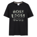 T-shirt de manga curta, PRETO, hi-res