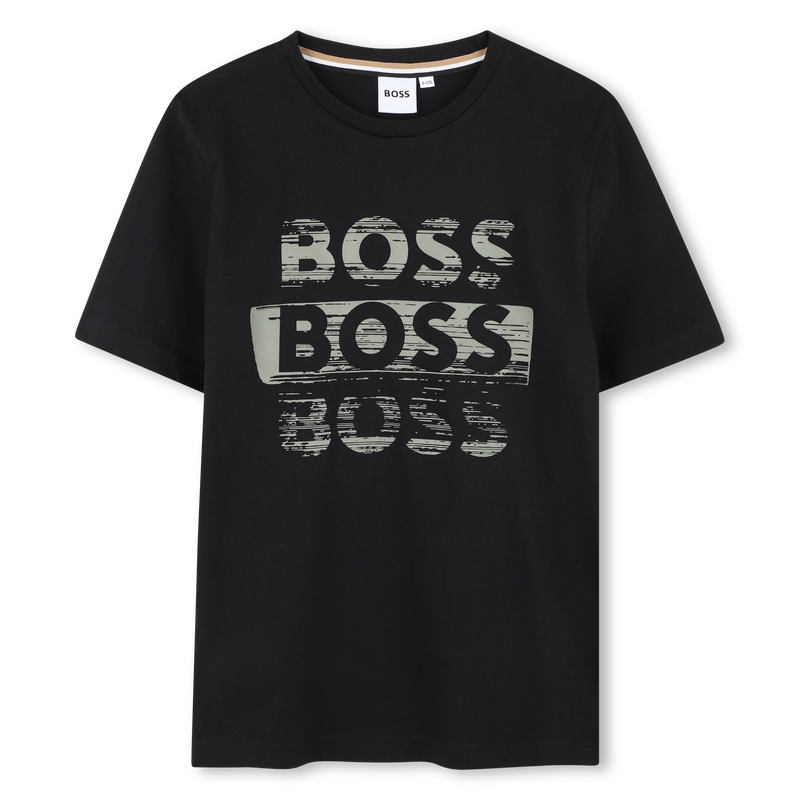 T-shirt de manga curta BOSS 
                        BOY