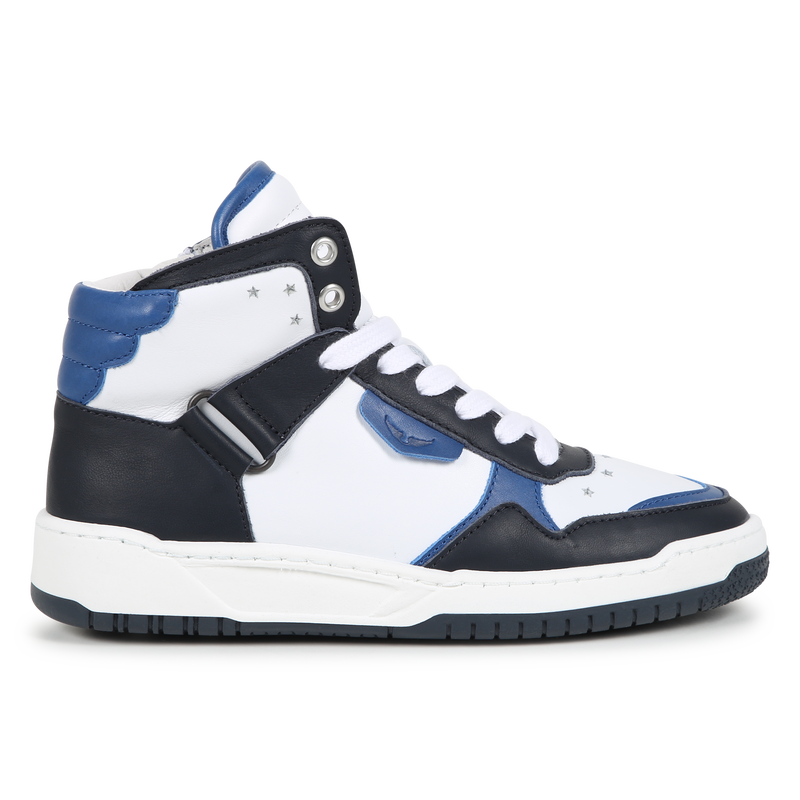 Sapatilhas de couro com fecho ZADIG & VOLTAIRE 
                    BOY