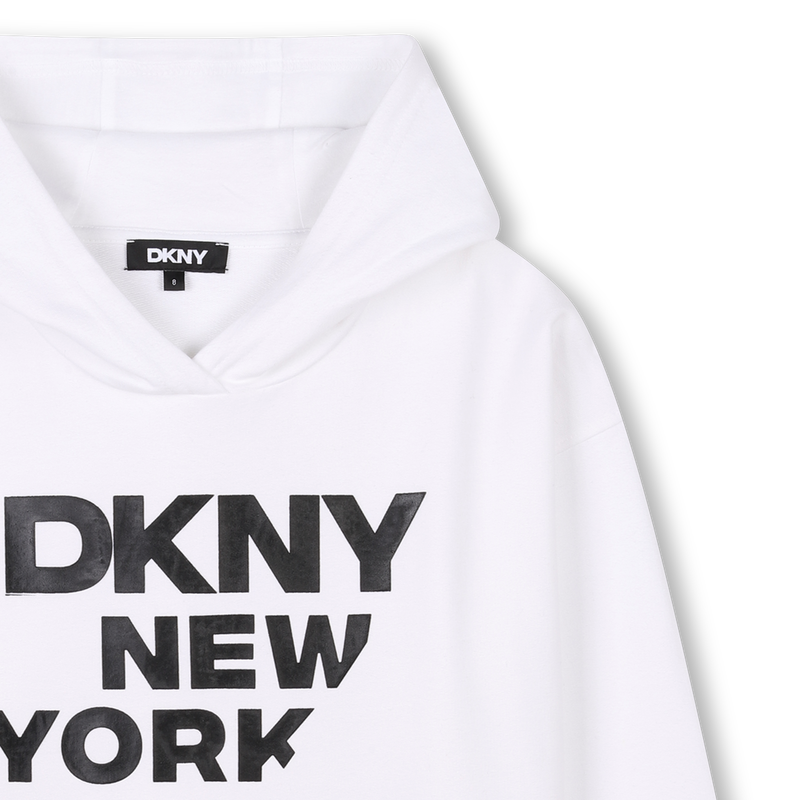 Camisola com estampa em relevo DKNY 
                        UNISEX