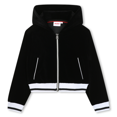 Cardigan com capuz HUGO GIRL