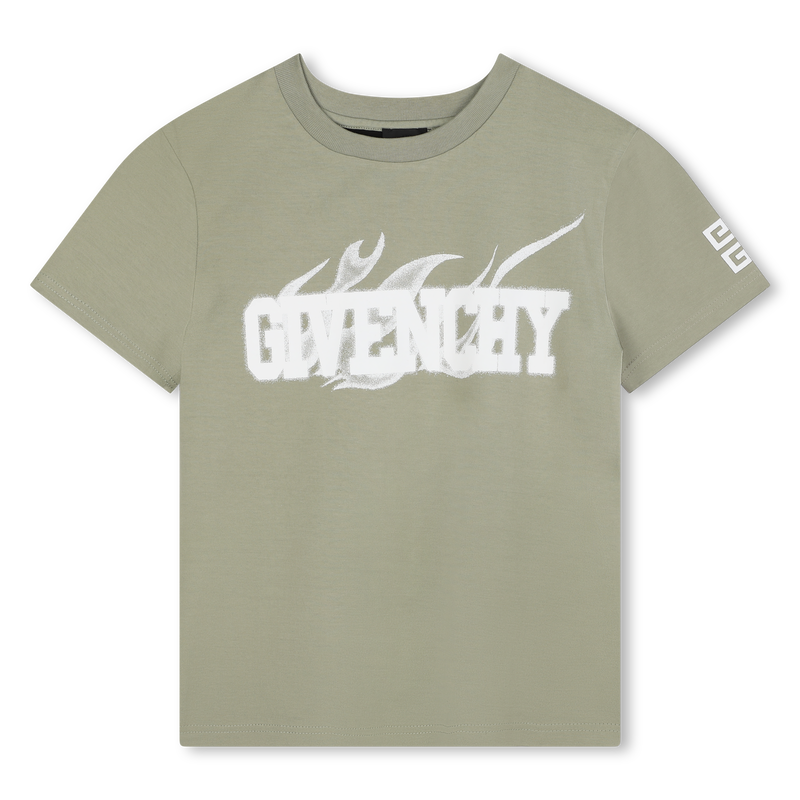 T-shirt tricolor estampada GIVENCHY 
                    BOY