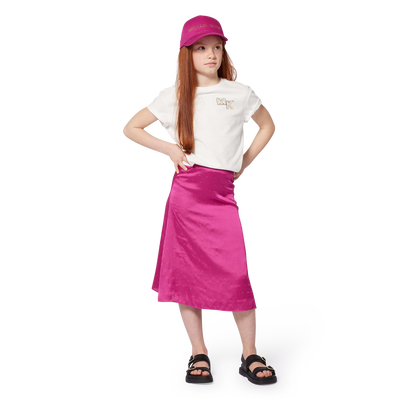 Short-sleeved cotton T-shirt MICHAEL KORS GIRL