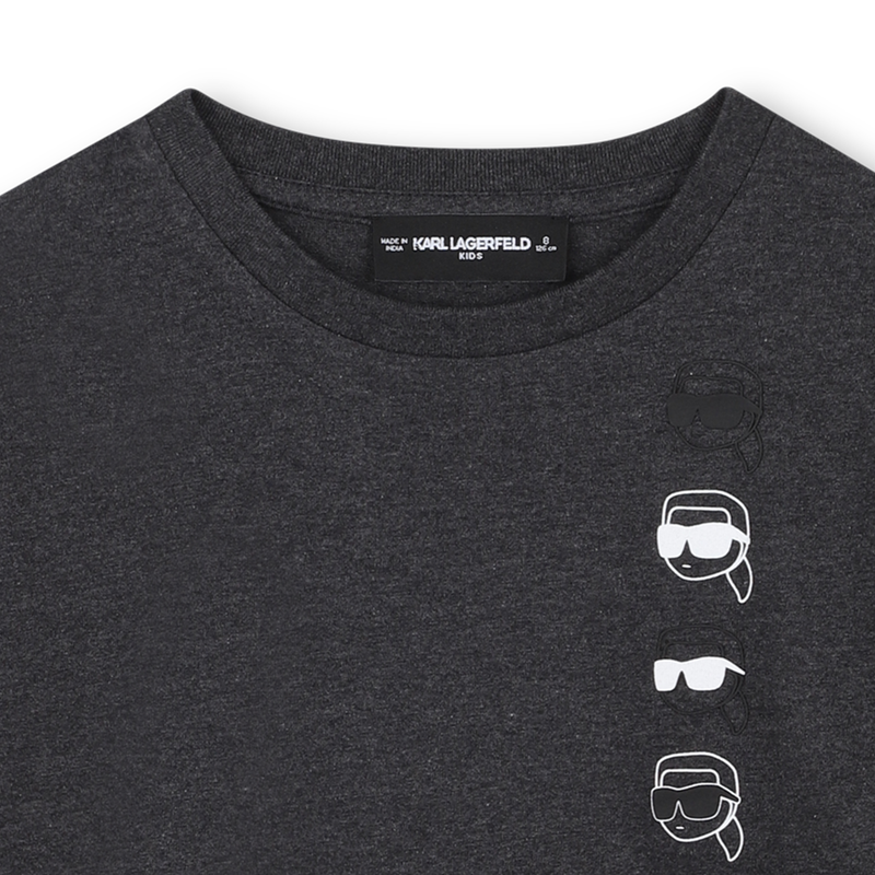 Camiseta de manga comprida KARL LAGERFELD KIDS 
                    BOY