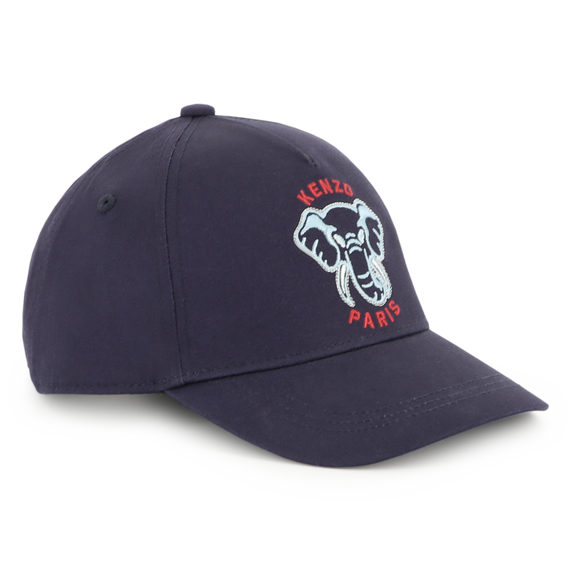 Bon&eacute; de algod&atilde;o com bordado KENZO KIDS 
                        UNISEX