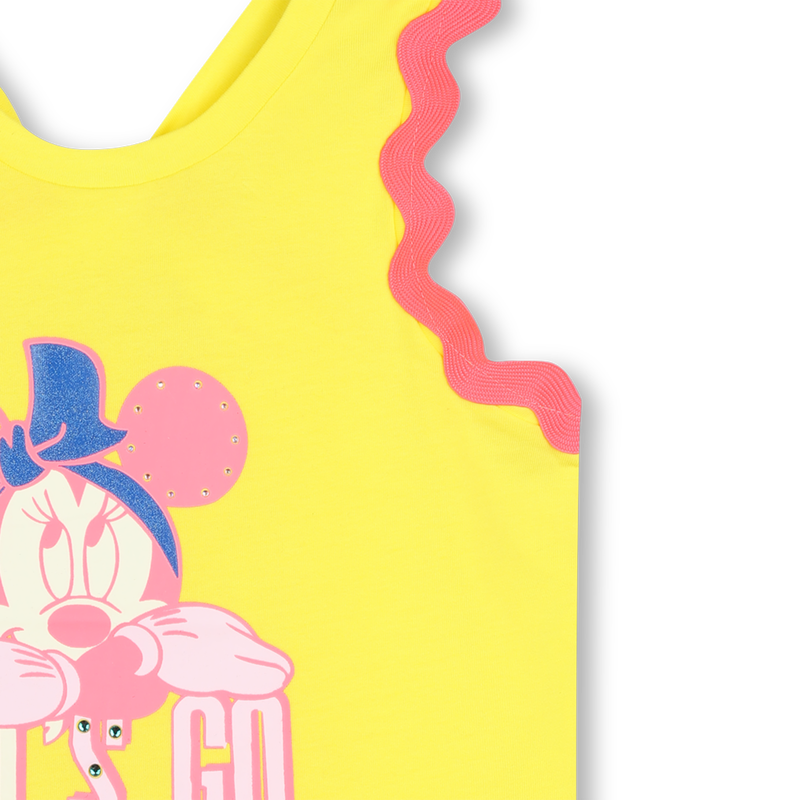 Top estampado em algodão BILLIEBLUSH 
                    GIRL