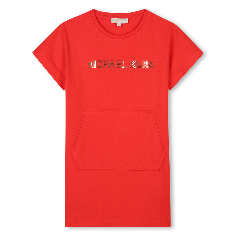 Vestido de manga curta MICHAEL KORS 
                        GIRL